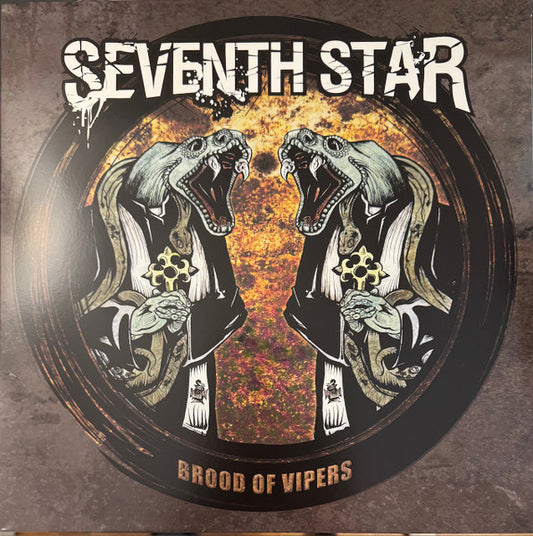 Seventh Star : Brood Of Vipers (LP, Album, Ltd, Gol)