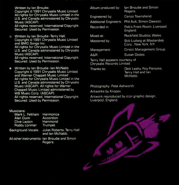 The Lightning Seeds* : Sense (Cass, Album)