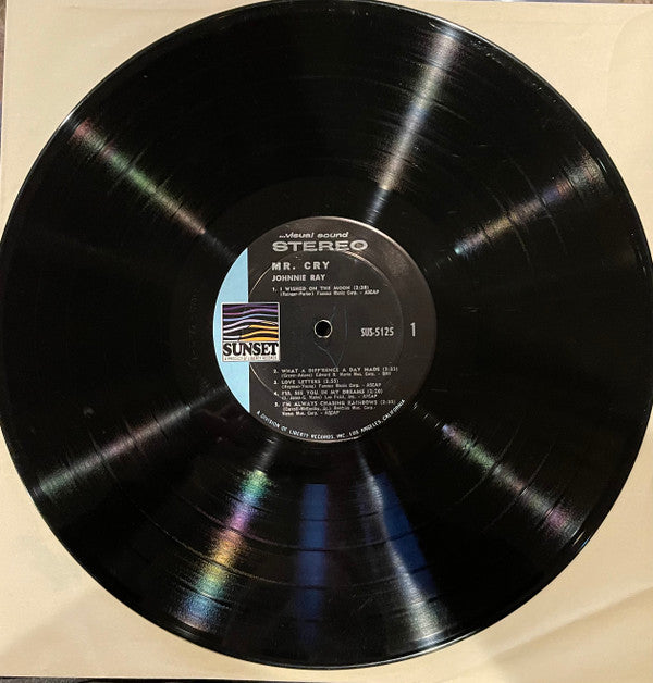 Johnnie Ray : Mr. Cry (LP)