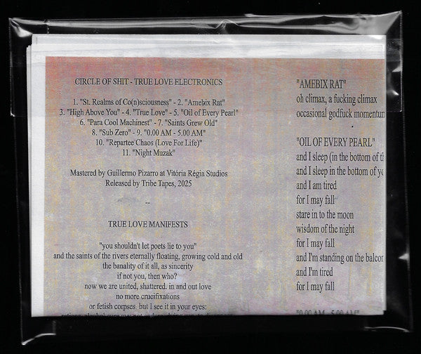 Circle Of Shit : True Love Electronics (CD, Album)