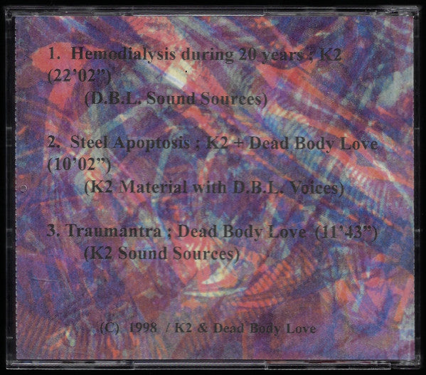K2 + Dead Body Love : Traumantra (CD, Album, RE)