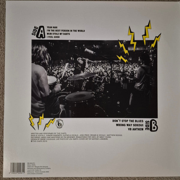 The Chats (2) : The Chats EP (12", EP, RE, Gre)