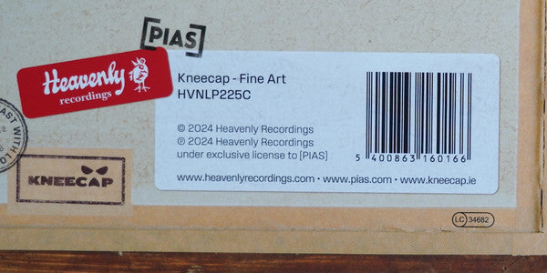 Kneecap (2) : Fine Art (LP, Ltd, Tri)