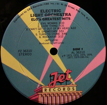Electric Light Orchestra : ELO's Greatest Hits (LP, Comp, Pit)