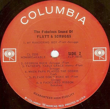 Lester Flatt & Earl Scruggs* : The Fabulous Sound Of Lester Flatt & Earl Scruggs (LP, Album, Mono)