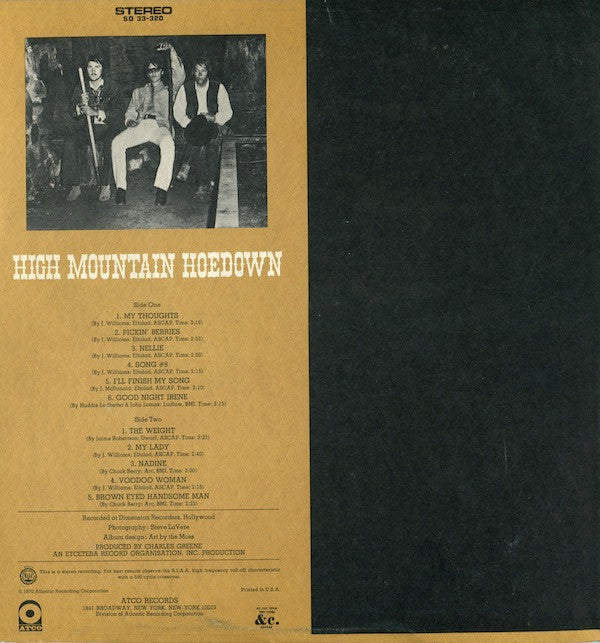 High Mountain Hoedown : High Mountain Hoedown (LP, Album, Ter)