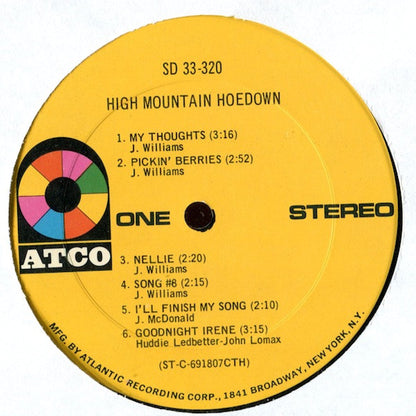 High Mountain Hoedown : High Mountain Hoedown (LP, Album, Ter)