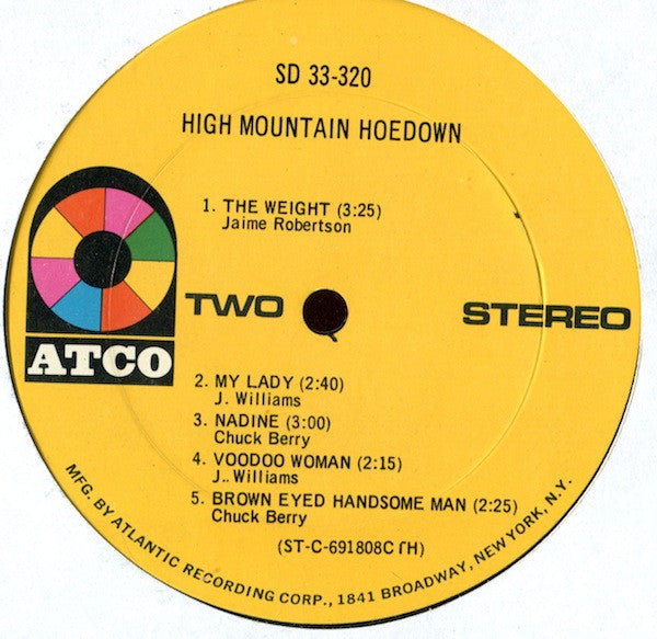 High Mountain Hoedown : High Mountain Hoedown (LP, Album, Ter)