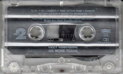 Ozzy Osbourne : No More Tears (Cass, Album, Dol)