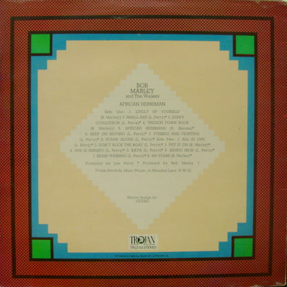 Bob Marley & The Wailers : African Herbsman (LP, Comp, RE)