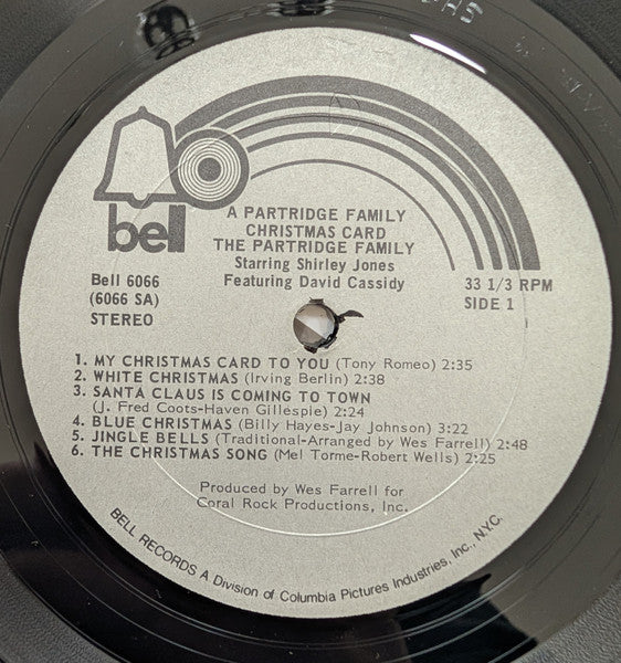 The Partridge Family : A Partridge Family Christmas Card (LP, Album)