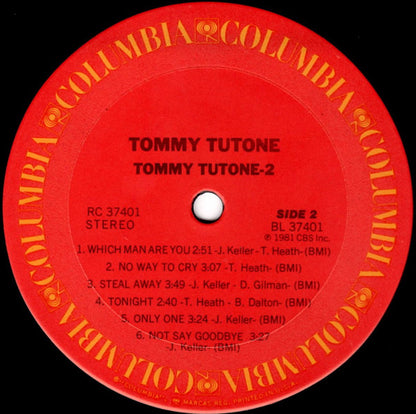 Tommy Tutone : Tommy Tutone-2 (LP, Album, Pit)