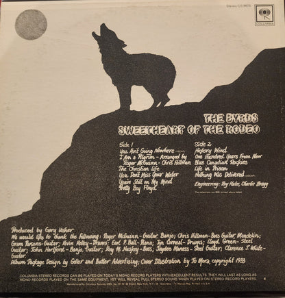 The Byrds : Sweetheart Of The Rodeo (LP, Album, RE, RP, San)