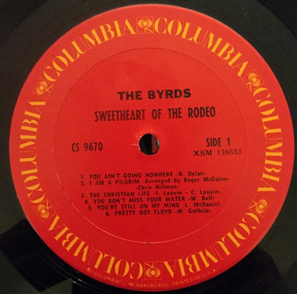 The Byrds : Sweetheart Of The Rodeo (LP, Album, RE, RP, San)