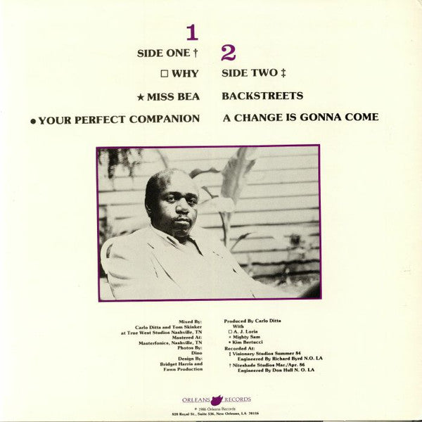 Mighty Sam : Your Perfect Companion (LP, Album)