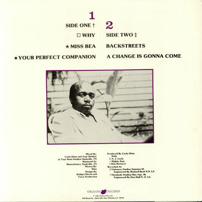 Mighty Sam : Your Perfect Companion (LP, Album)