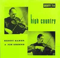 Kenny Baker (4) & Joe Greene (3) : High Country (LP, Album, RE)
