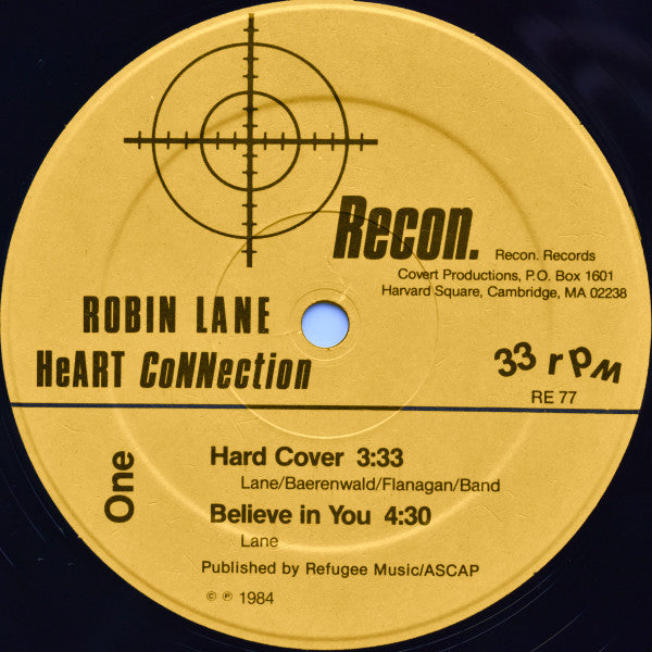 Robin Lane : Heart Connection (12", EP, Hau)