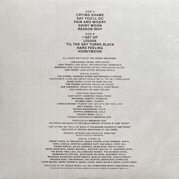 The Teskey Brothers : Half Mile Harvest (LP, Album, RE)