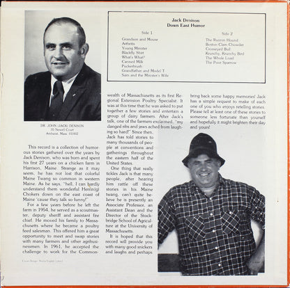 Jack Denison : Ayuh!: Down East Humor By Jack Denison (LP, Album)