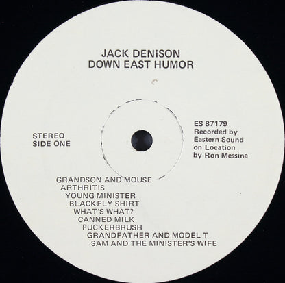 Jack Denison : Ayuh!: Down East Humor By Jack Denison (LP, Album)