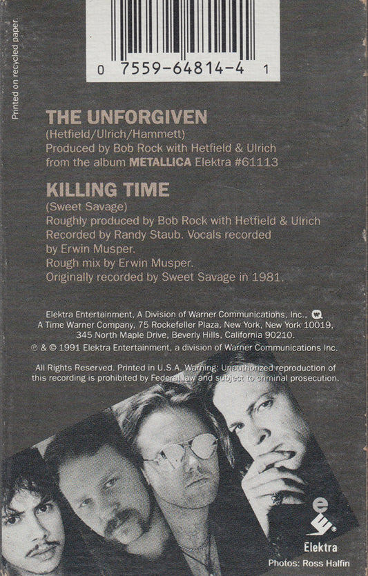 Metallica : The Unforgiven (Cass, Single, SR,)