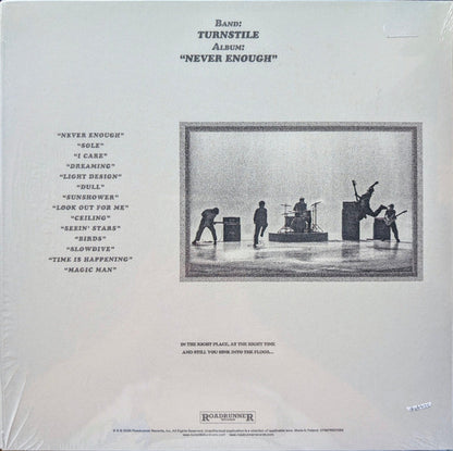 Turnstile (2) : Never Enough (LP, Album)