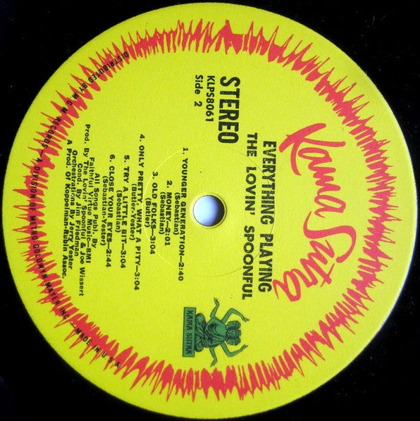 The Lovin' Spoonful : Everything Playing (LP, Album, MGM)