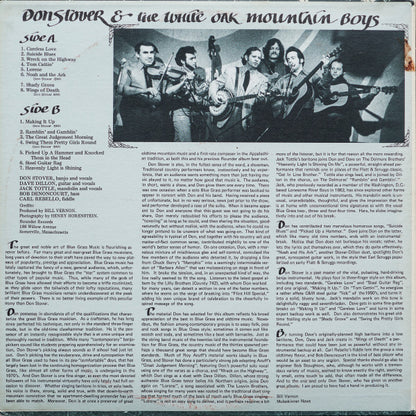Don Stover And The White Oak Mountain Boys : Don Stover And The White Oak Mountain Boys (LP, Album)