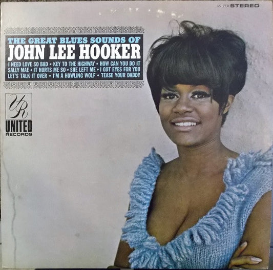 John Lee Hooker : The Great Blues Sounds Of John Lee Hooker (LP, Album, RE)
