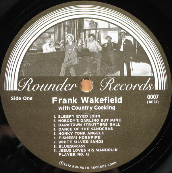 Frank Wakefield With Country Cooking : Frank Wakefield (LP, Album)