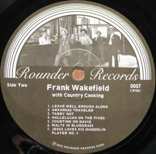 Frank Wakefield With Country Cooking : Frank Wakefield (LP, Album)