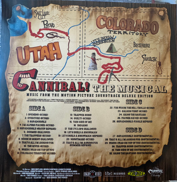 Trey Parker : Cannibal! The Musical (2xLP, Dlx, RE, RM, Can)