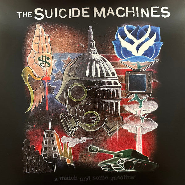 The Suicide Machines : A Match And Some Gasoline (LP, Album, RE, RM, 20t)