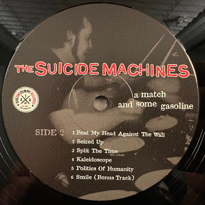 The Suicide Machines : A Match And Some Gasoline (LP, Album, RE, RM, 20t)