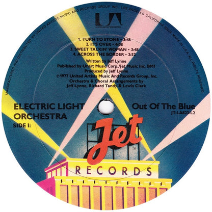 Electric Light Orchestra : Out Of The Blue (2xLP, Album, Ric)