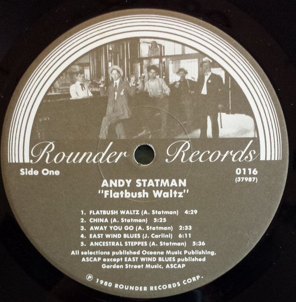 Andy Statman : Flatbush Waltz (LP, Album)