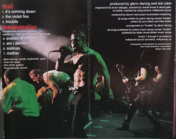 Danzig : Thrall-Demonsweatlive (Cass, EP, SR)