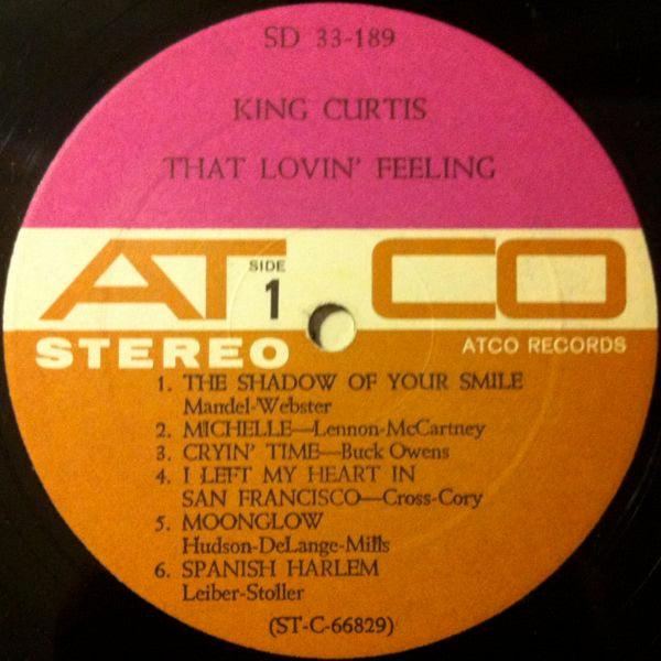 King Curtis : That Lovin' Feeling (LP, Album)