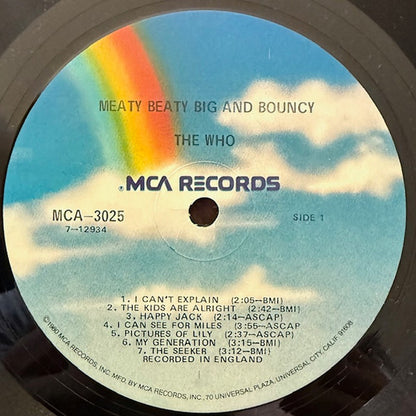 The Who : Meaty Beaty Big And Bouncy (LP, Comp, RE, Gat)