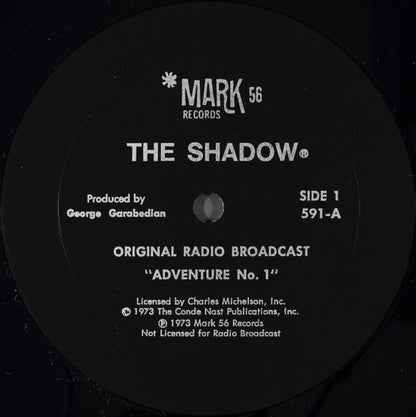 The Shadow Radio Program, Bret Morrison : The Shadow (Original Radio Broadcasts) (LP)
