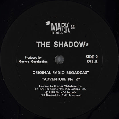 The Shadow Radio Program, Bret Morrison : The Shadow (Original Radio Broadcasts) (LP)