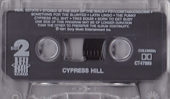 Cypress Hill : Cypress Hill (Cass, Album)