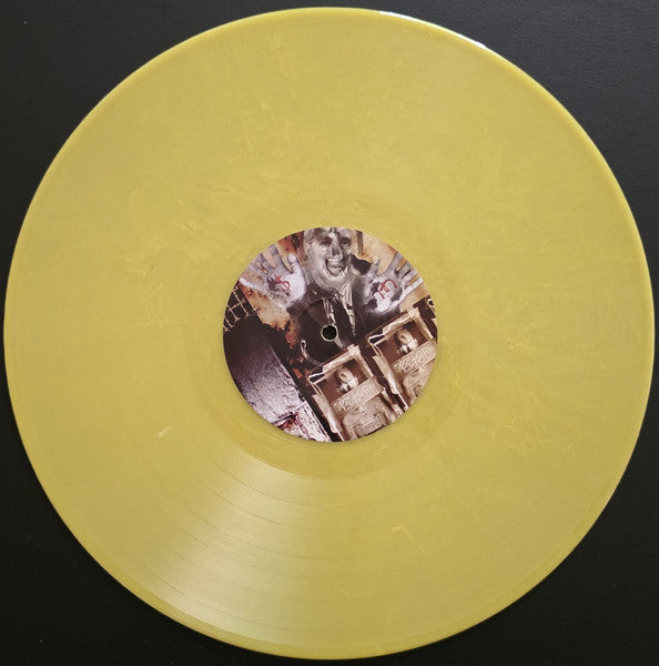 Napalm Death : Enemy Of The Music Business (LP, Album, RE, Yel)