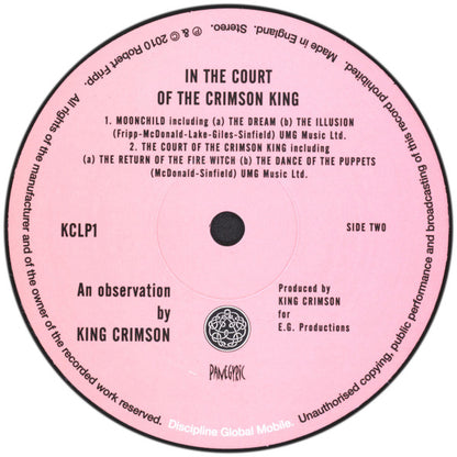 King Crimson : In The Court Of The Crimson King (LP, Album, RE, RP, 200)