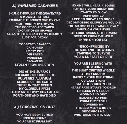 Molder (3) : Vanished Cadavers (CD, Album, RE)