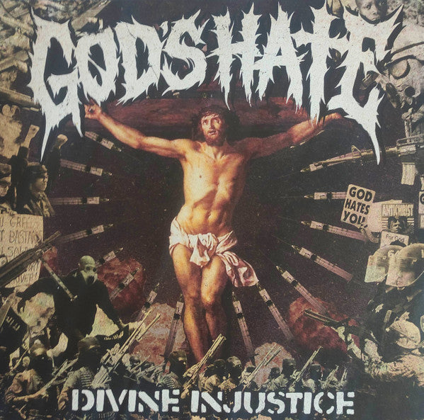 God's Hate : Divine Injustice (12", Comp, Gol)