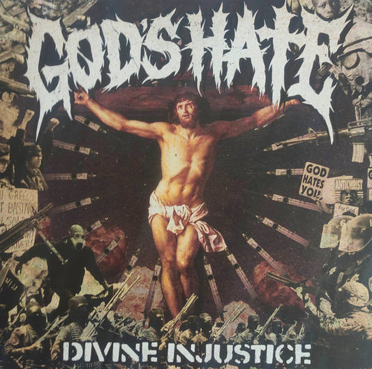 God's Hate : Divine Injustice (12", Comp, Gol)