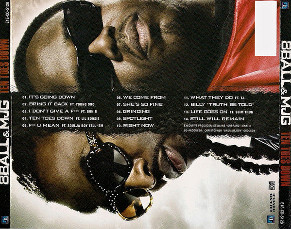 8Ball & MJG* : Ten Toes Down (CD, Album)