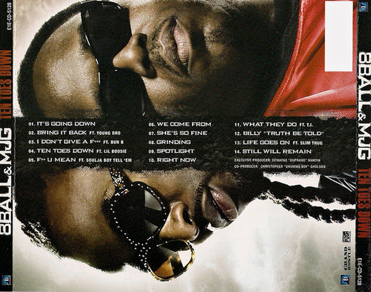 8Ball & MJG* : Ten Toes Down (CD, Album)
